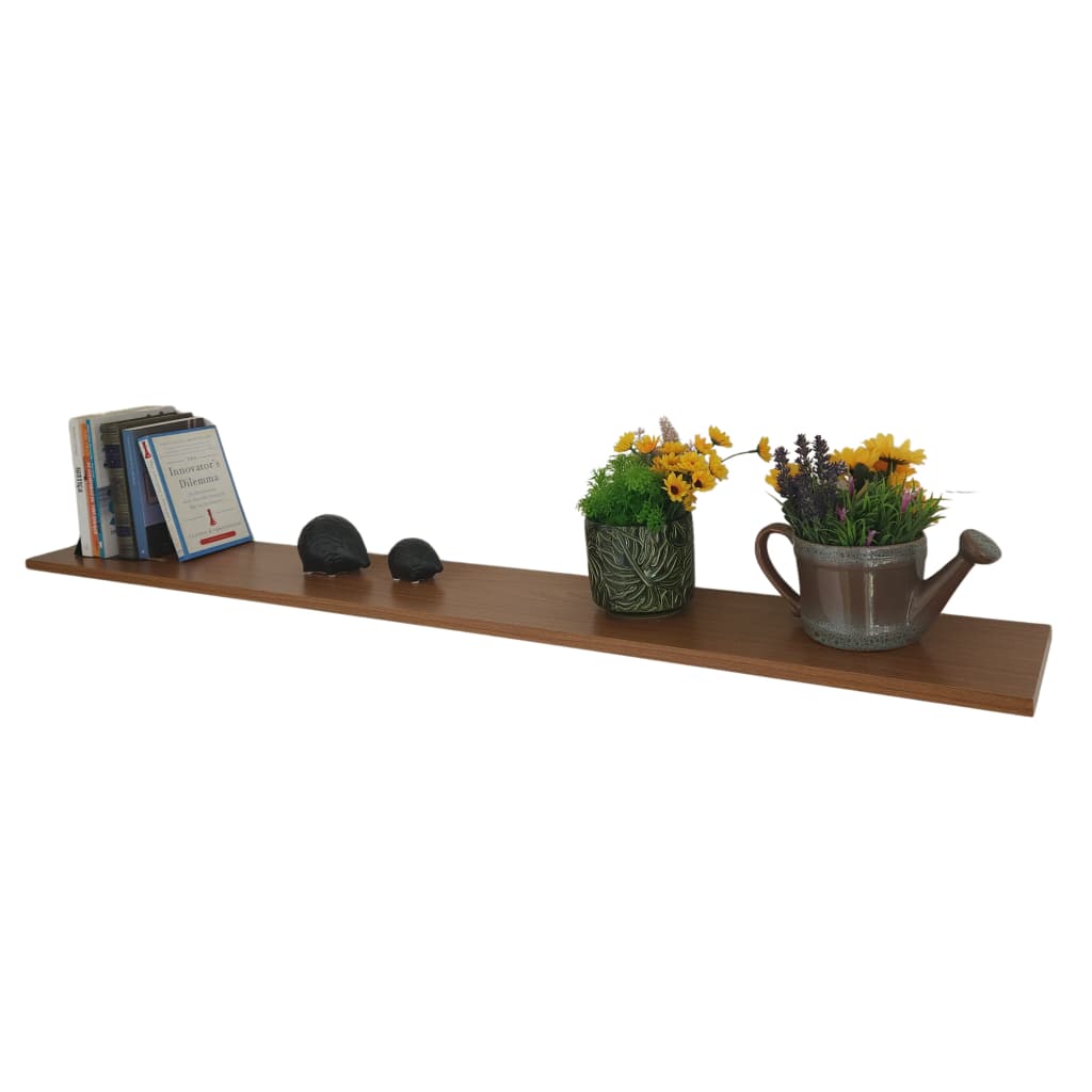 Prateleira organiza oca suporte tipo invisivel organização livros sala quarto cozinha mdf laminado 120X20