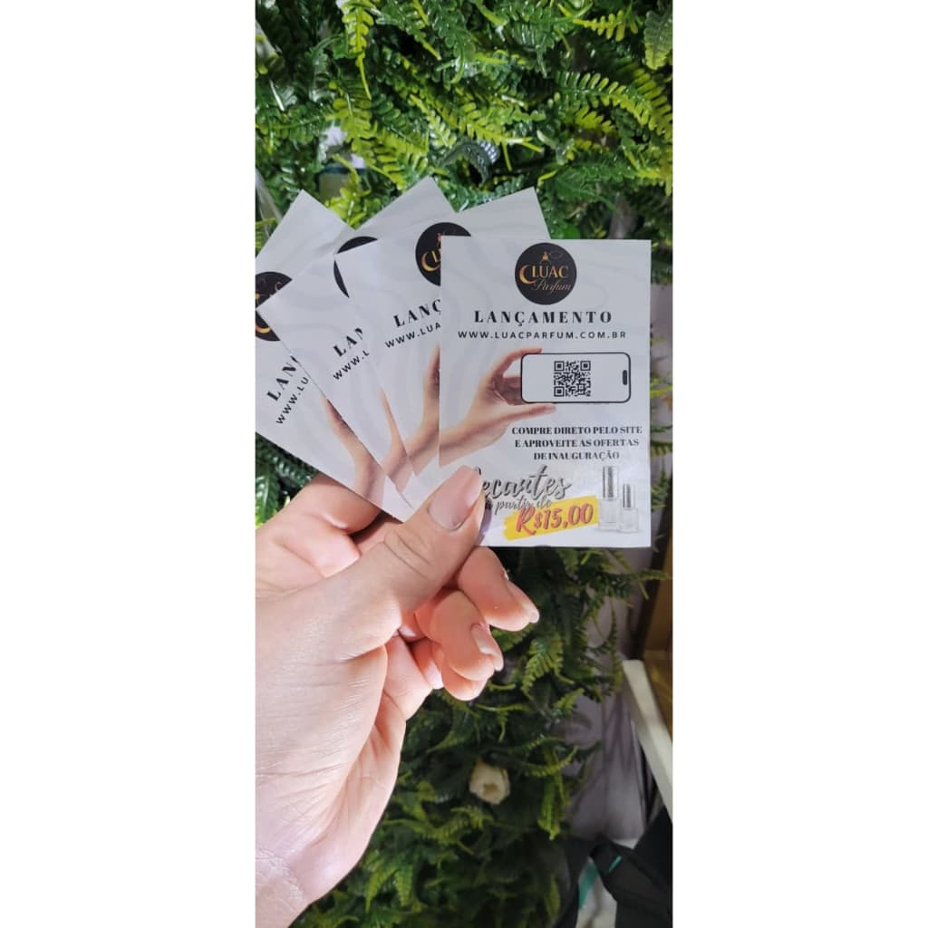 Tag personalizada 50 unid. para sua empresa papel brilhante 180g