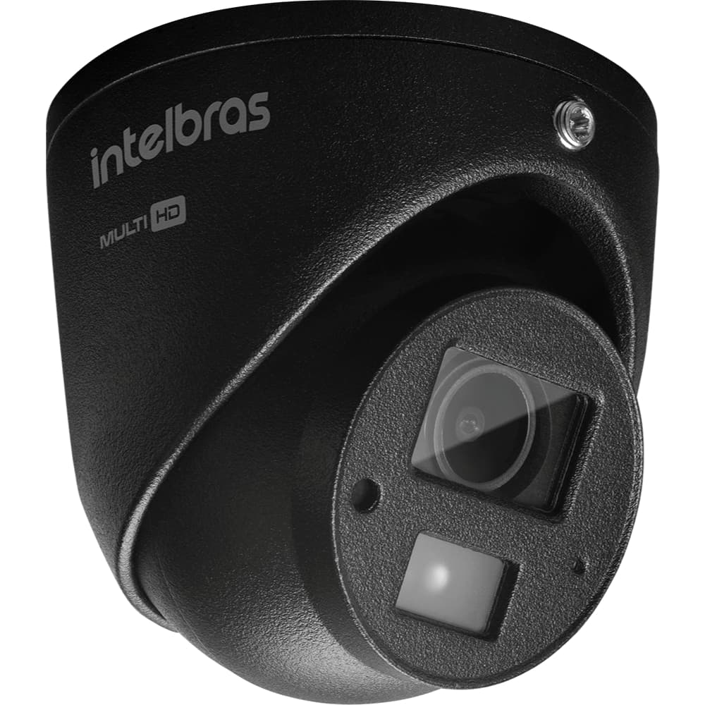 Câmera Intelbras Vhd 3220 Mini Dome 2MP Multi HD 1080p Ir 20m 2.8mm Cor Preta