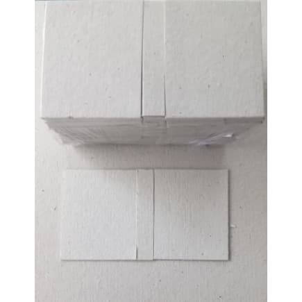 50 Kit Capas papel paraná  para Chaveiro post'it  4,5x5,5cm  100 capas + 50 lombadas