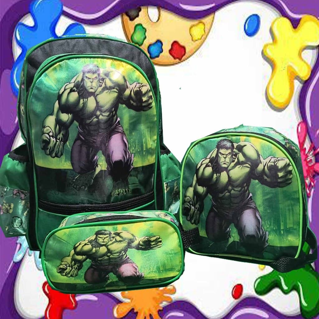 KiT Mochila +Lancheira Térmica + estojo simples