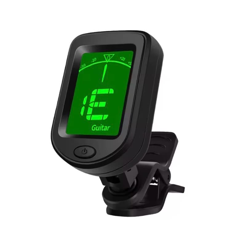Afinador Digital Cromático Clip para Violão, Guitarra e Ukulele | Fácil de Usar – Envio Rápido
