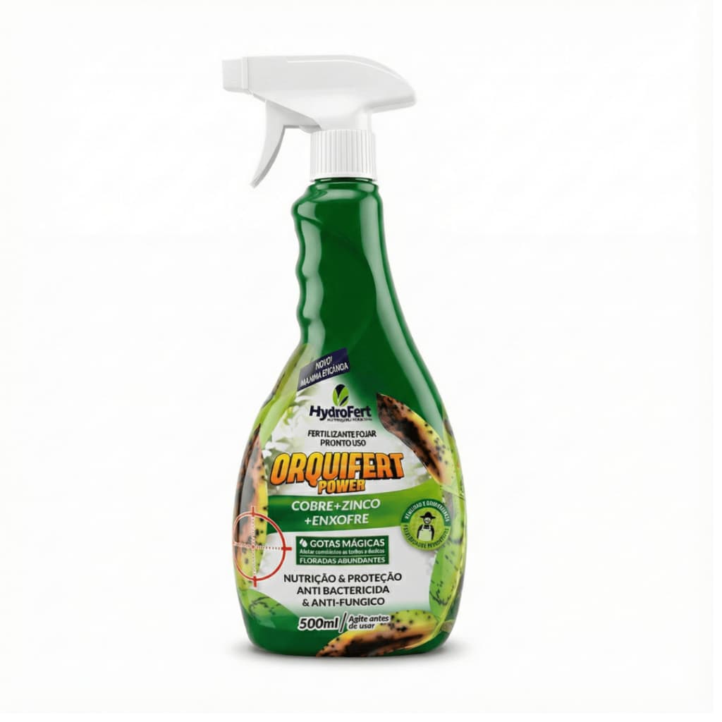 Fertilizante Fungicida Para Orquídeas - Pronto Para Uso