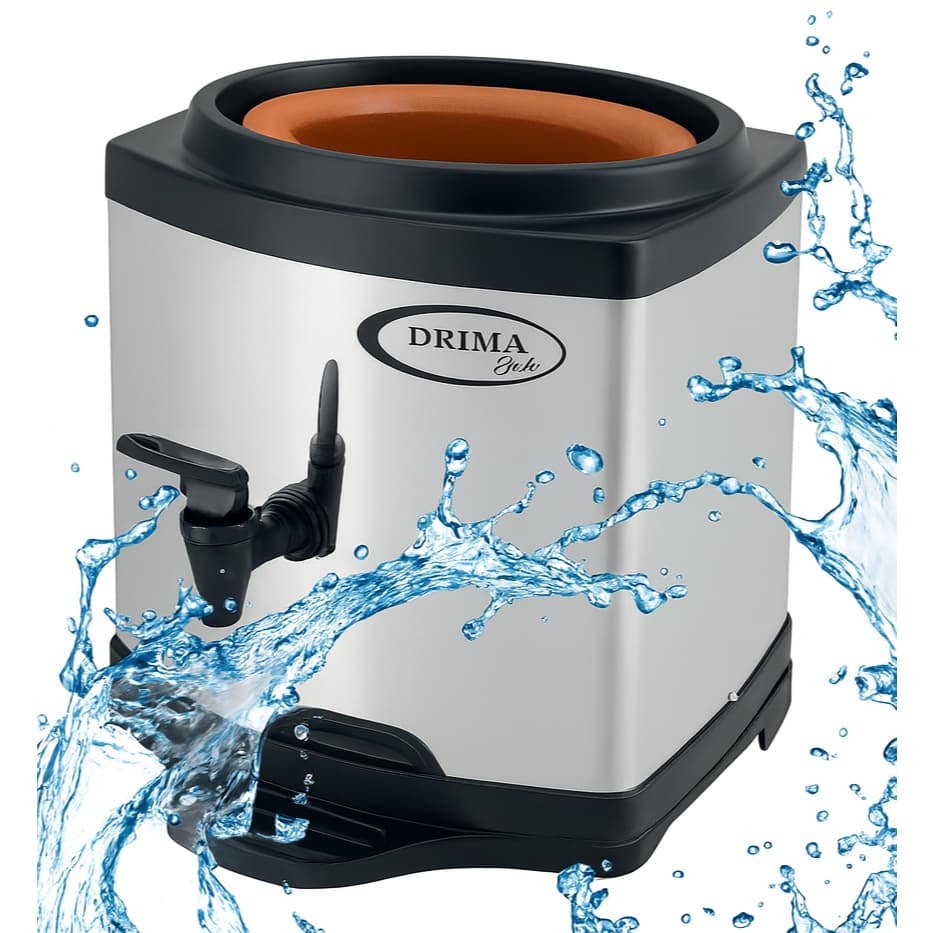 Suporte Para Galao Agua Inox Com Base De Barro - BEBEDOURO