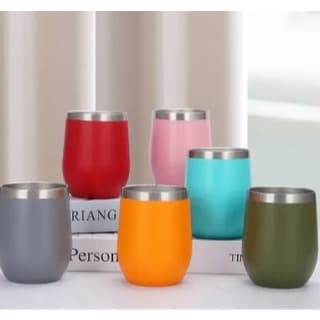 Copo Cuia Térmico 360 ml com Tampa Transparente