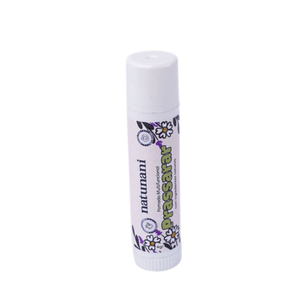 Pomada Cicatrizante Natural Vegana Prassarar Stick Natunani