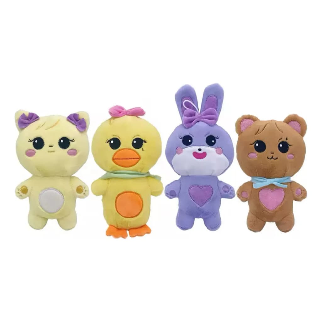 Kit Boneco De Pelúcia Kpop Preto E Rosa 20cm JISOO JENNIE ROSE LISA Almofada De Pelúcia Para Presentes