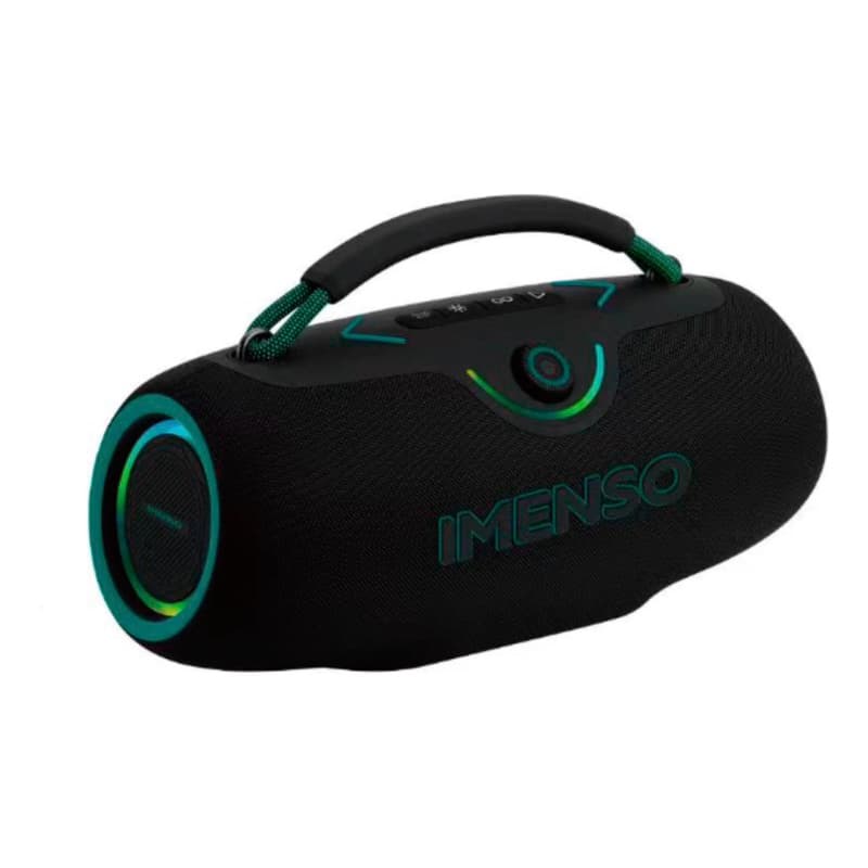 Caixa De Som Imenso Ims-x59 A Portátil Bluetooth Preto 5v/3a 200W