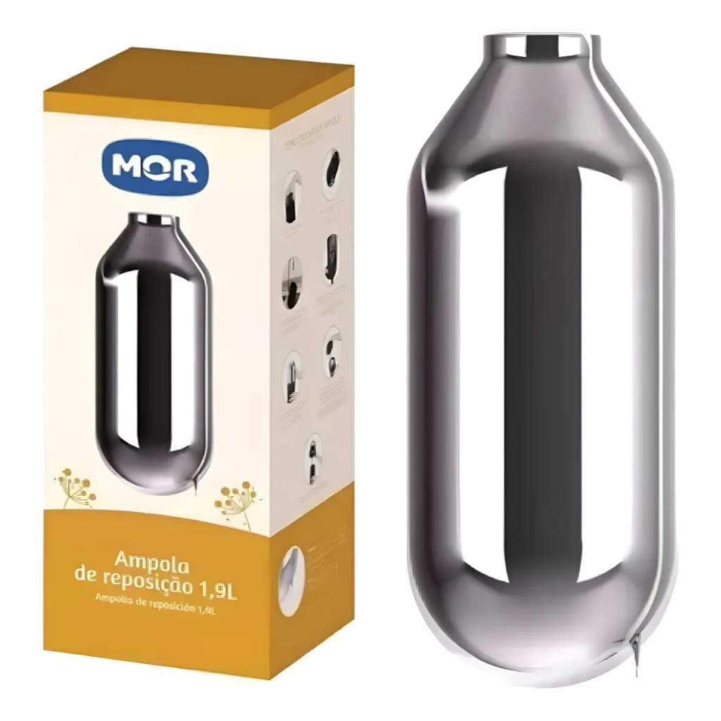 Ampola de Reposição MOR 1,9L Para Garrafa Térmica – Cromada