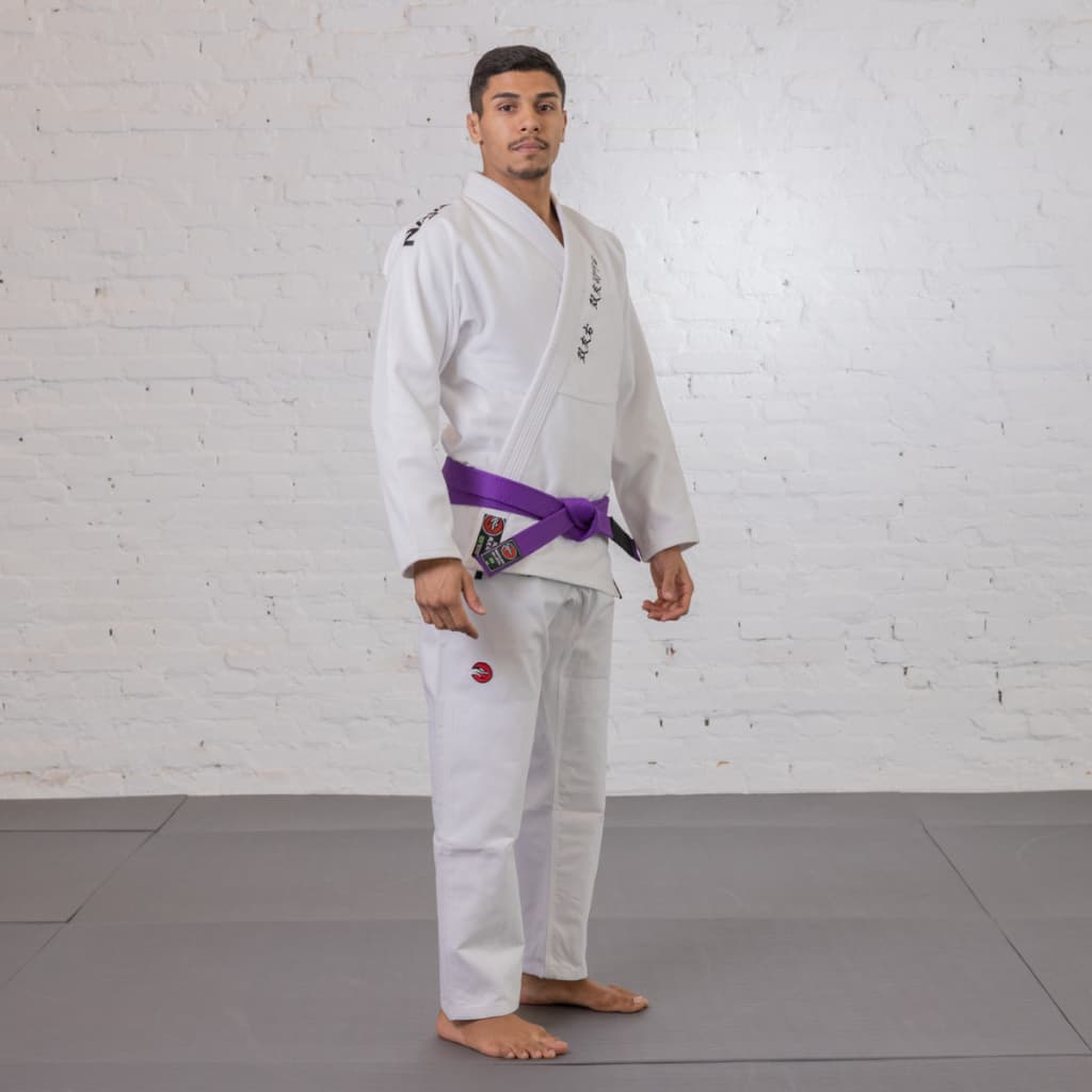 Kimono Jiu Jitsu Adulto Naja Hanzo 450g - Trançado e Pré-encolhido Algodão