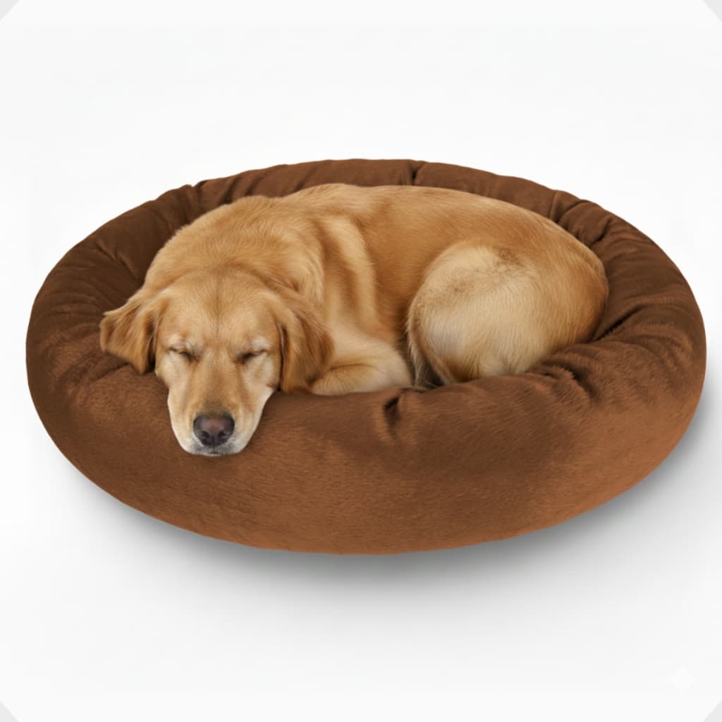 Cama Pet Cachorro Gato Redonda Velboa G Caminha Grande Fofinha Varias Cores Material Antialérgico