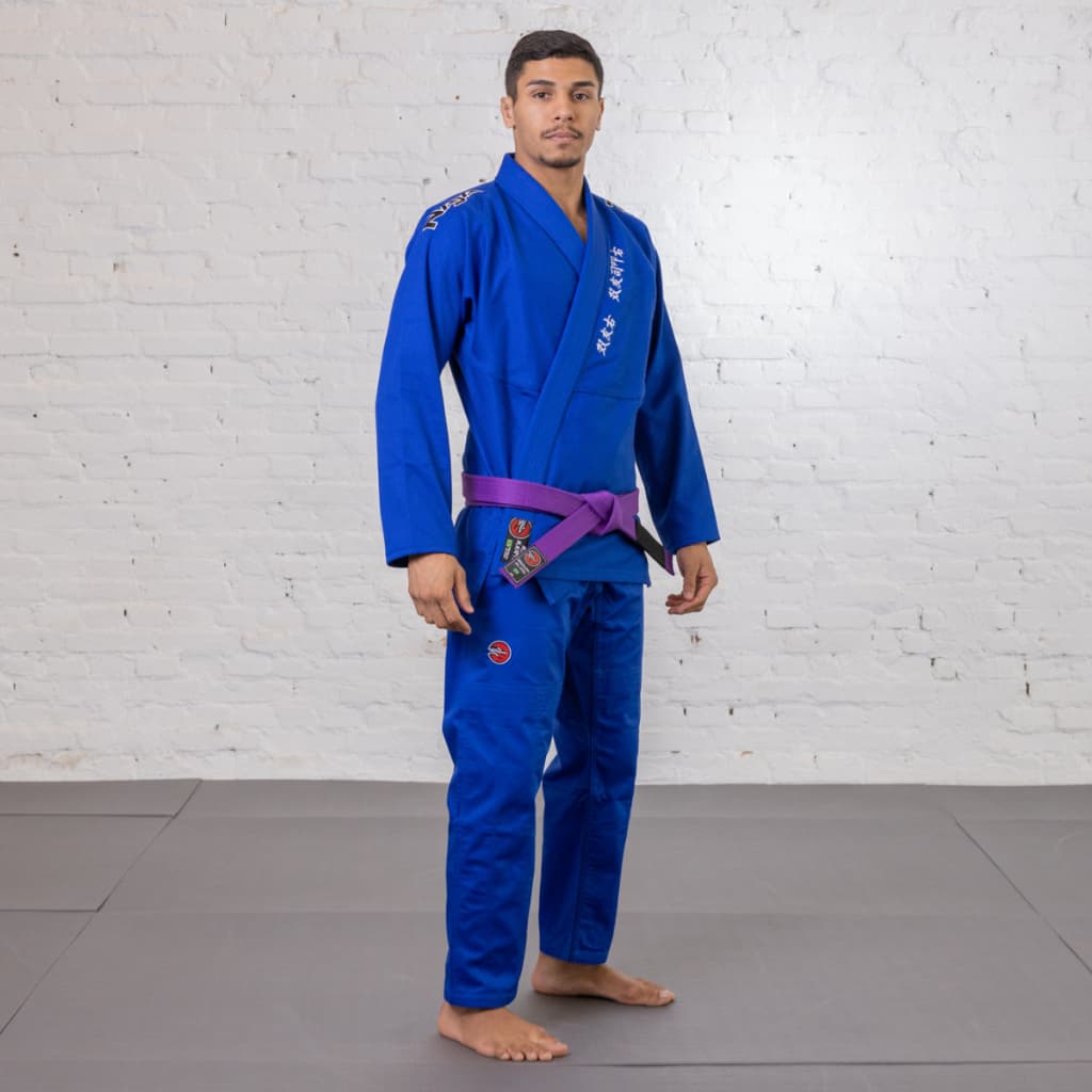 Kimono Jiu Jitsu Trançado Reforçado Naja Hanzo 450g