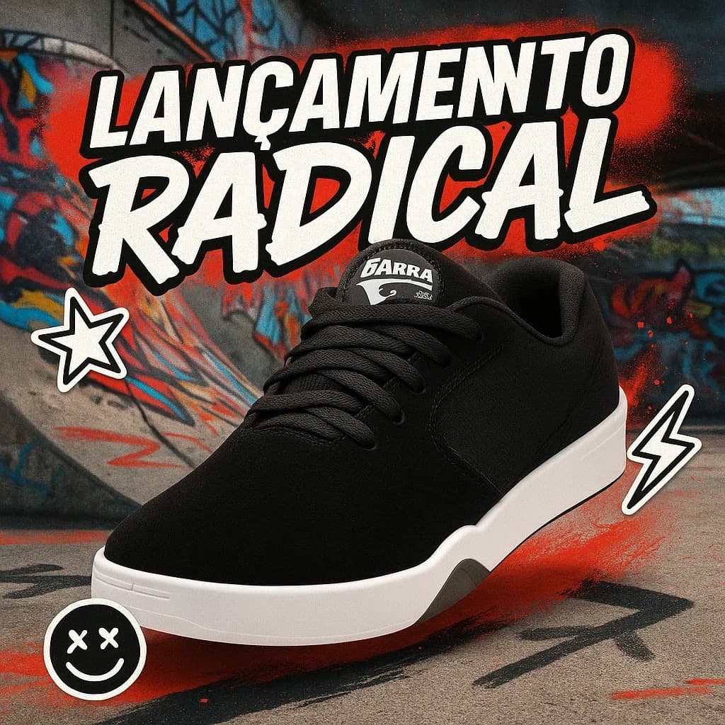 Tênis Masculino Street Casual Skate Sneakers Leve Confortável Lançamento 2025 Unissex 38-43