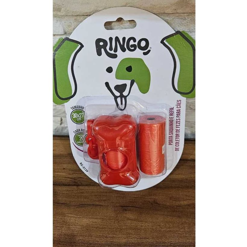 KIT CATA CACA PORTA SAQUINHO 2 REFIS PET CÃES GATOS CACHORRO.