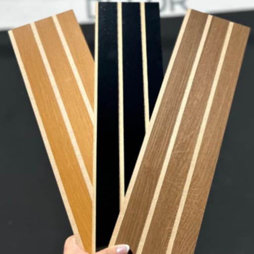 Kit 250 painel ripado, revestimento de parede 45x11 em mdf - envio full.