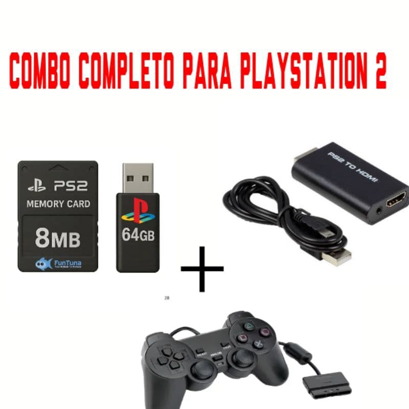 Combo Completo para Playstation 2 Opl pendrive com jogos PS2
