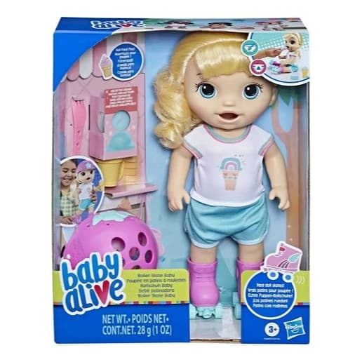 Boneca Baby Alive Patinadora - com Acessórios Hasbro
