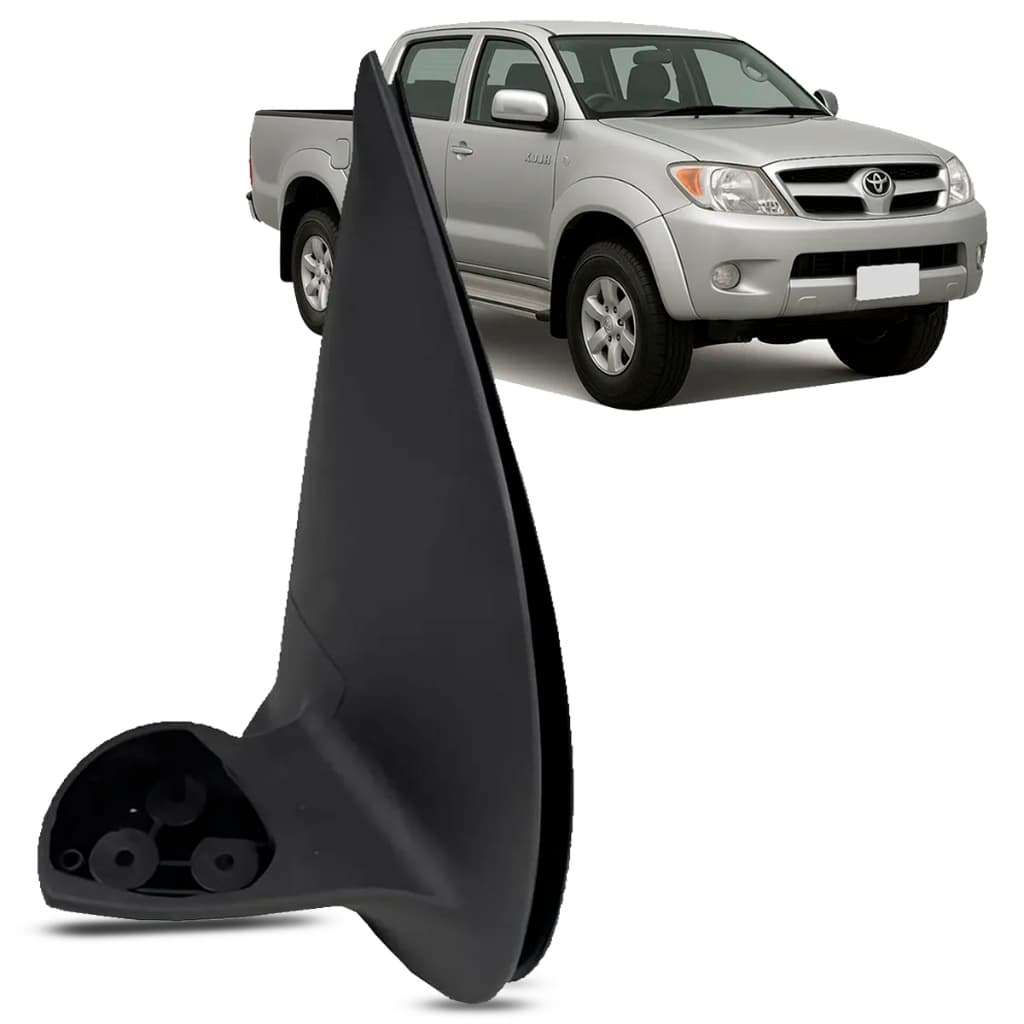 Suporte Base Pé Retrovisor Externo Hilux 2005 A 2011