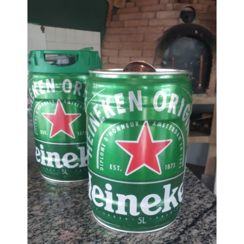 Barril Heineken Usado / vazio para decoração/reutilização