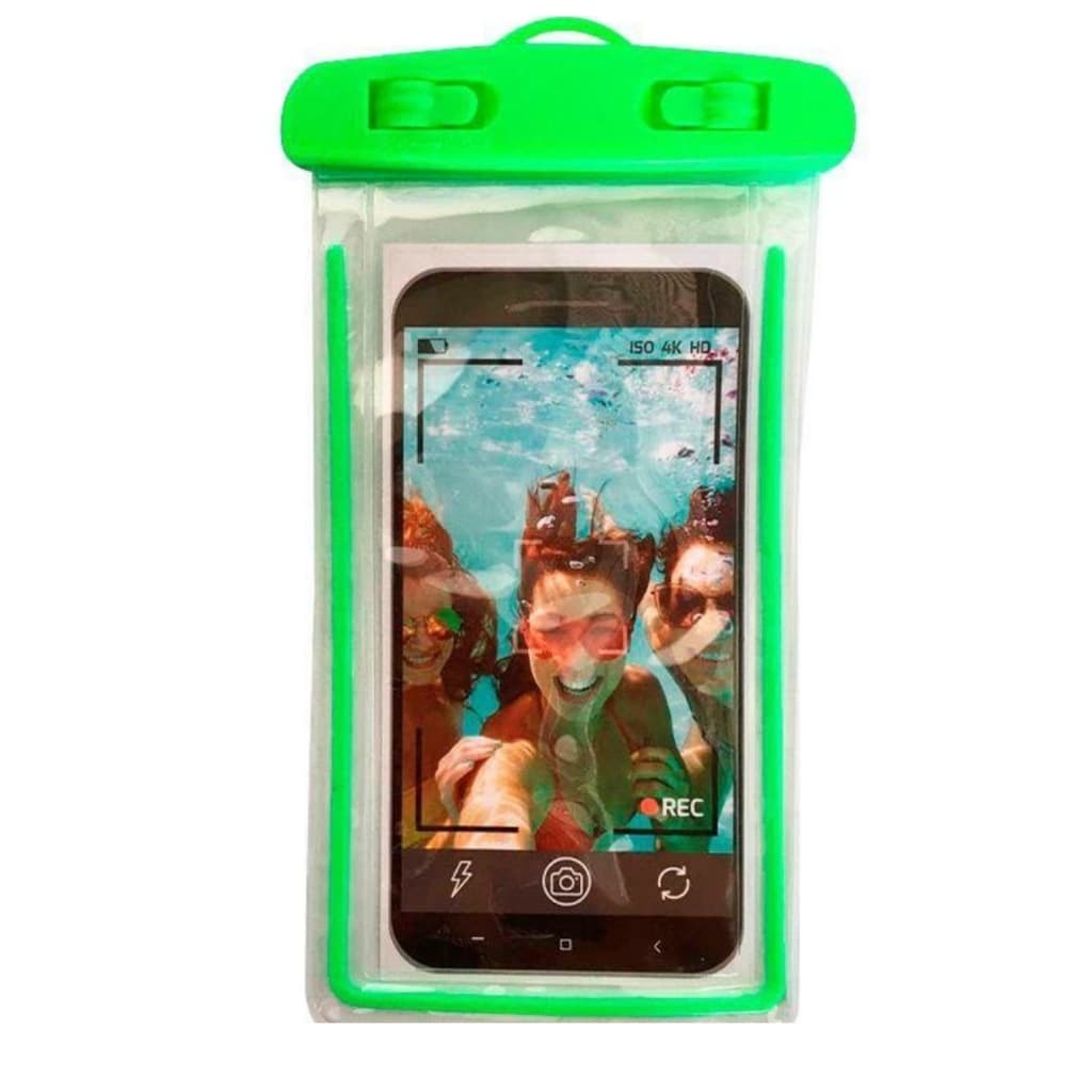 Kit 10 Capa Bolsa A Prova Dágua Impermeável Universal Para Celular Chuva