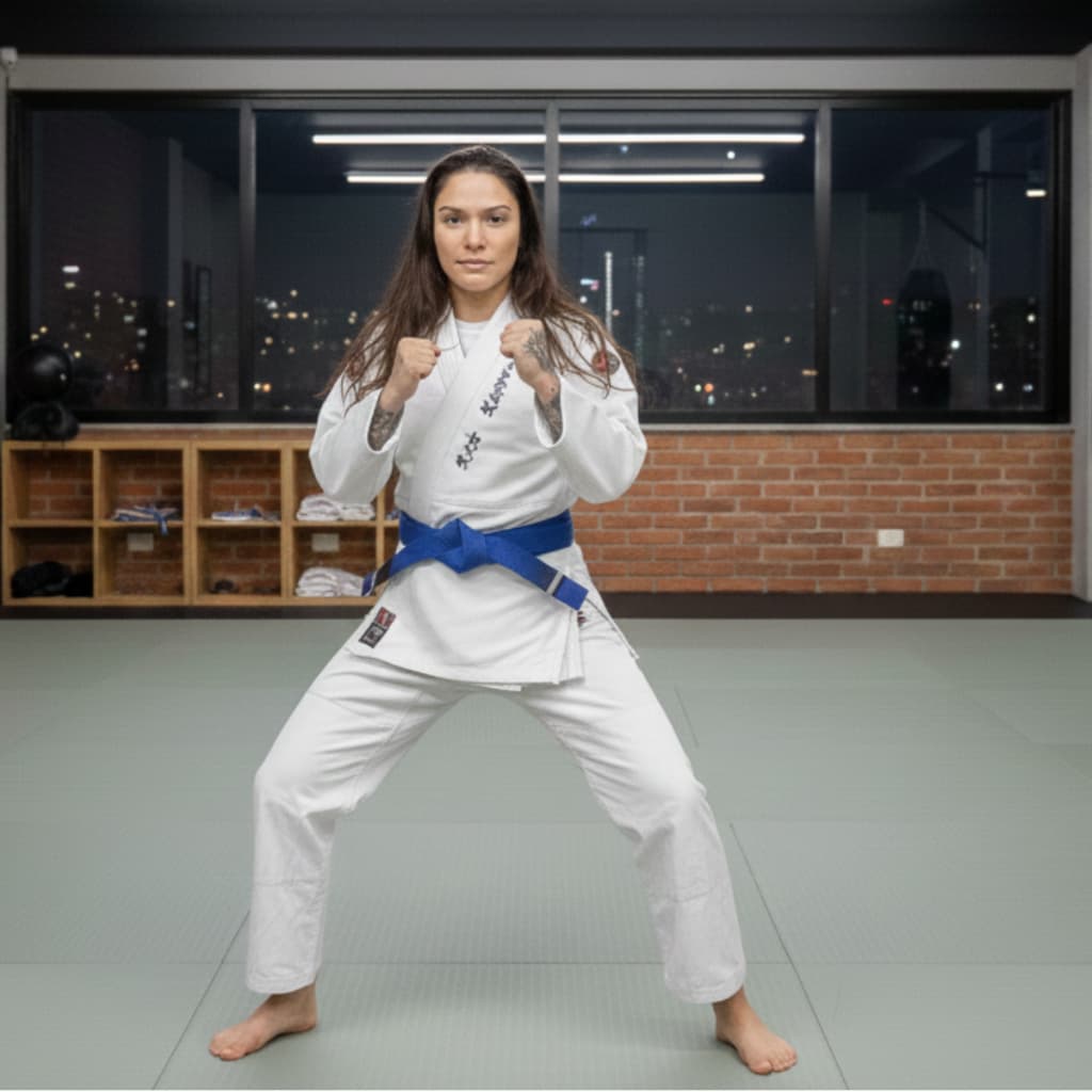 Kimono Jiu Jitsu Reforçado Algodão importado Naja Choke