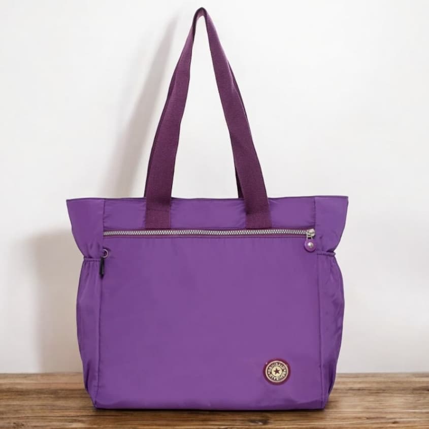 Bolsa Feminina Oxford Casual de Ombro Impermeável Grande para Viagens Faculdade Trabalho