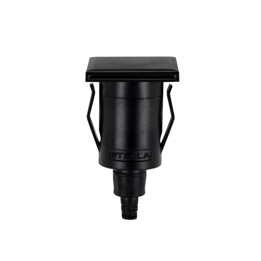 Balizador Solo LED Stella Way Side 1,5W 3000K Bivolt STL21713 Jardim Piso Caminho Externo Decorativo