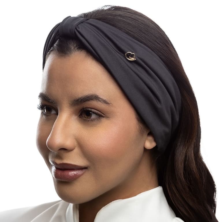 Turbante / Faixa de Cabelo 2 em 1 | Malha Lisa