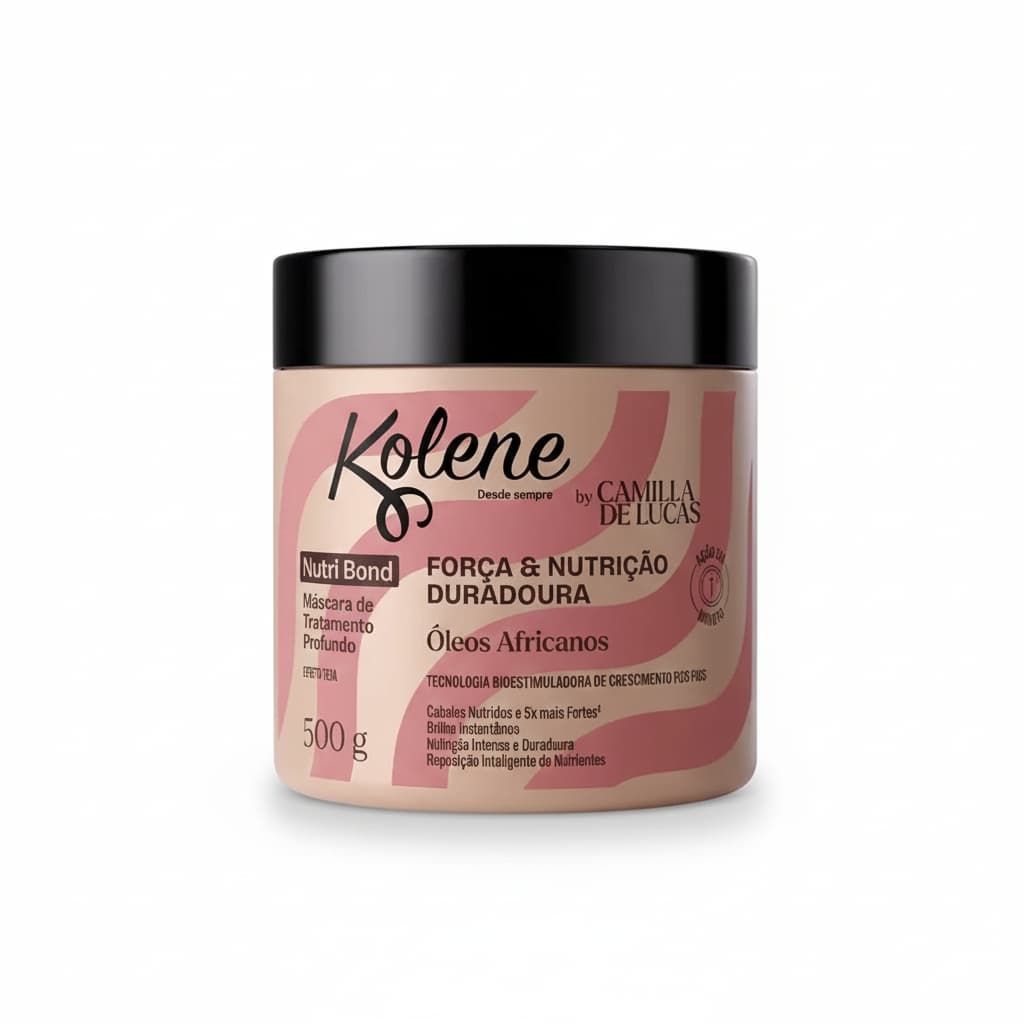 Mascara de Tratamento Profundo Kolene Nutri Bond By Camilla de Lucas Efeito Teia Força e Nutrição