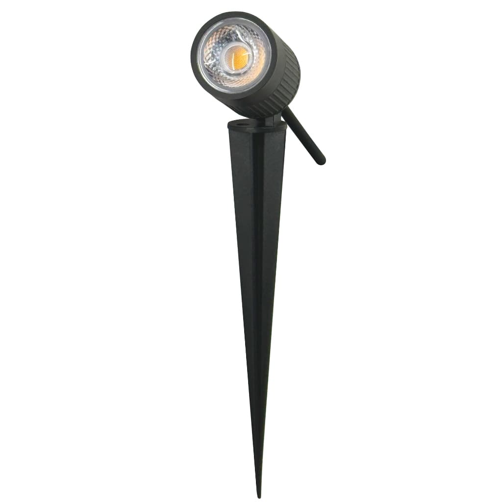 Espeto Jardim LED 7W 3000K IP67 Preto Luz Quente Externo Paisagismo Planta Decorativo STH7703/30