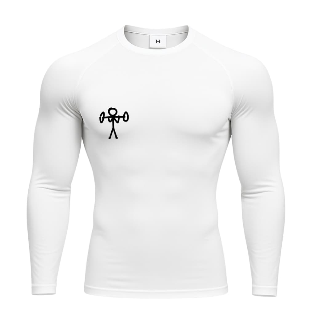 Camiseta Academia Compressão para Treino Boneco Palito