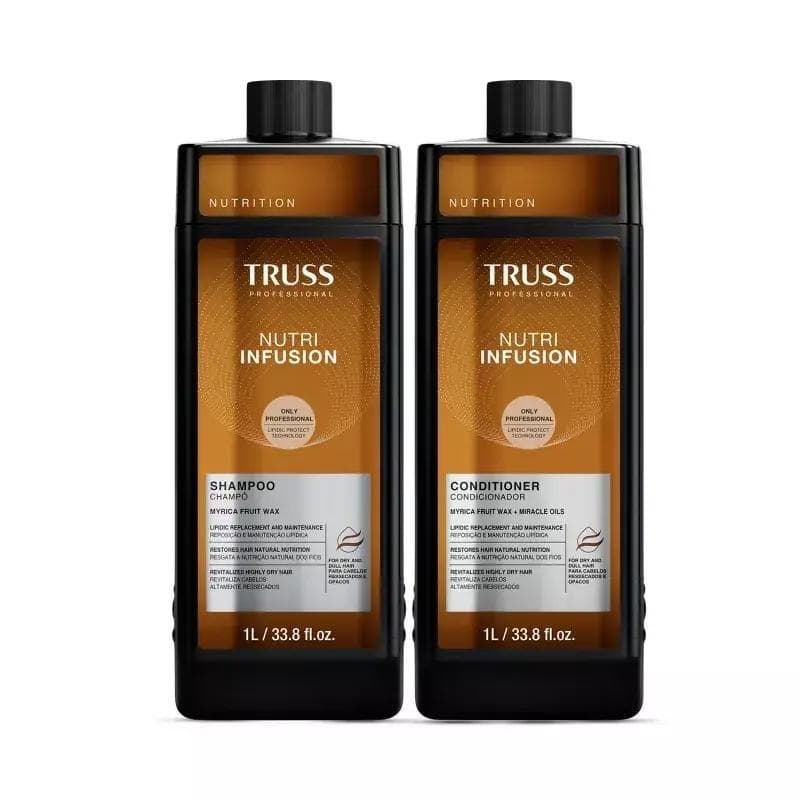 Kit Truss Nutri Infusion: Shampoo 1l + Condicionador 1l