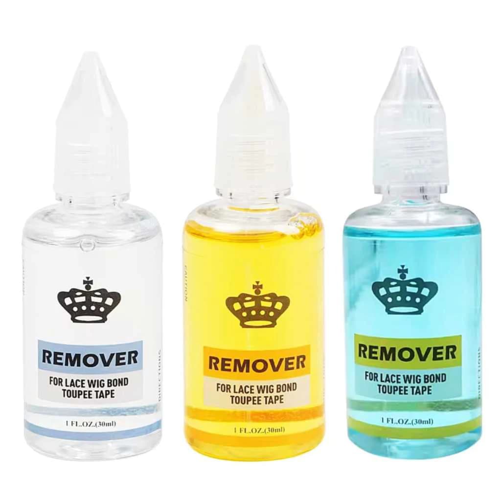 Kit Solução Removedora De Cola 30ml Para Perucas-Dissolvedor Adesivo Suave Extensões , Não Tóxico E De Secagem Rápida