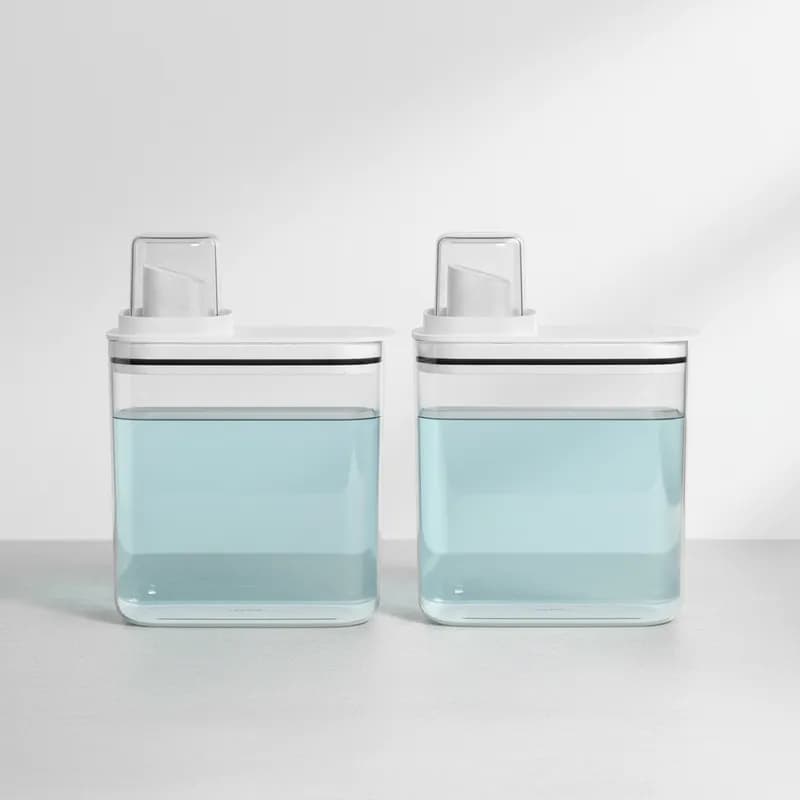 Dispenser Organizador Lavanderia Kit c/2 de 1,5L OU