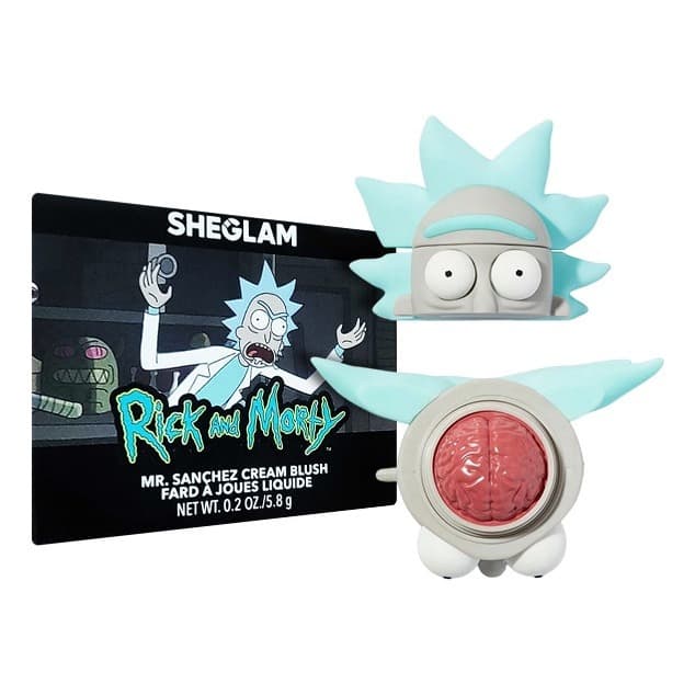 Sheglam Blush Em Creme Mr. Sanchez Cérebro Rick And Morty 100% Original