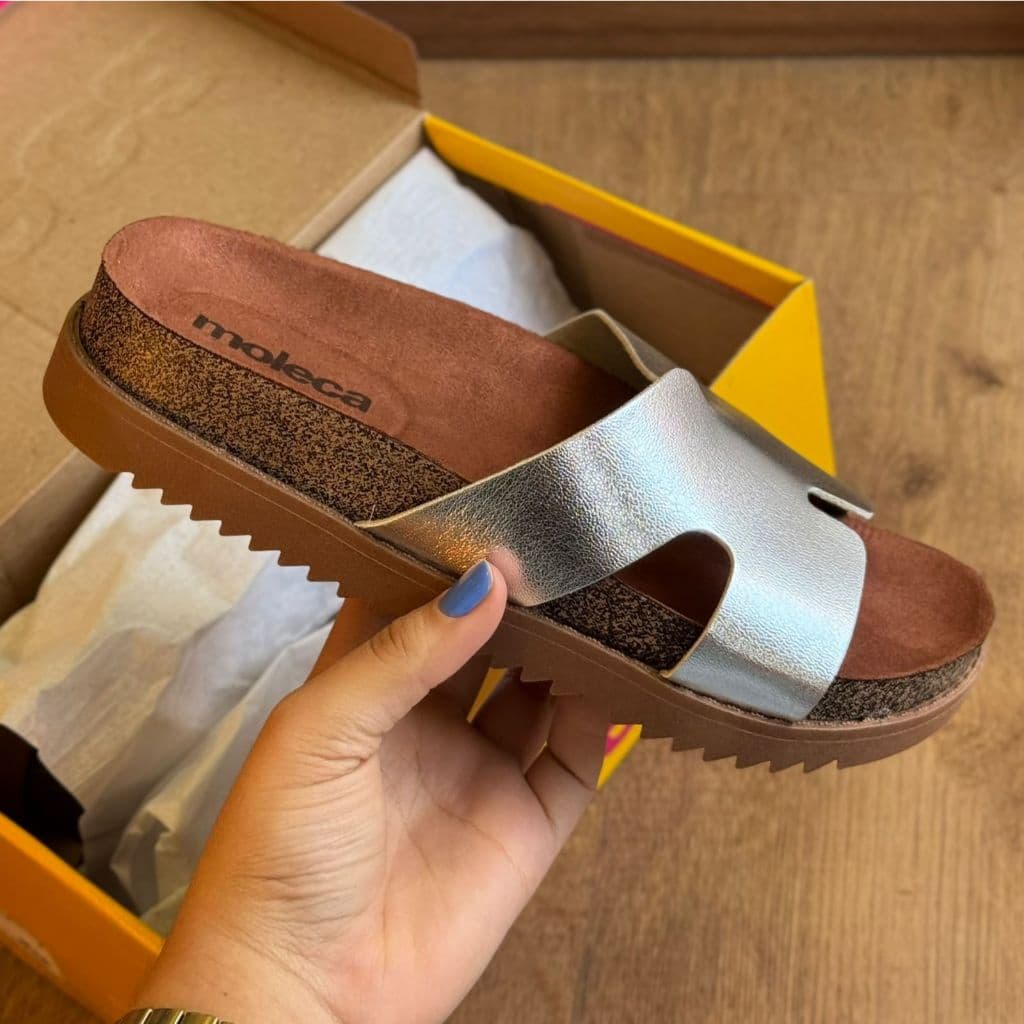 sandalia papete tamanco moleca original Sapato Feminino Sandália Chinelo Sandália Plana Rasteirinha