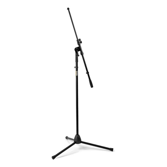 Pedestal Para Microfone Tripé Haste Telescópica Santo Angelo Psa110 Preto