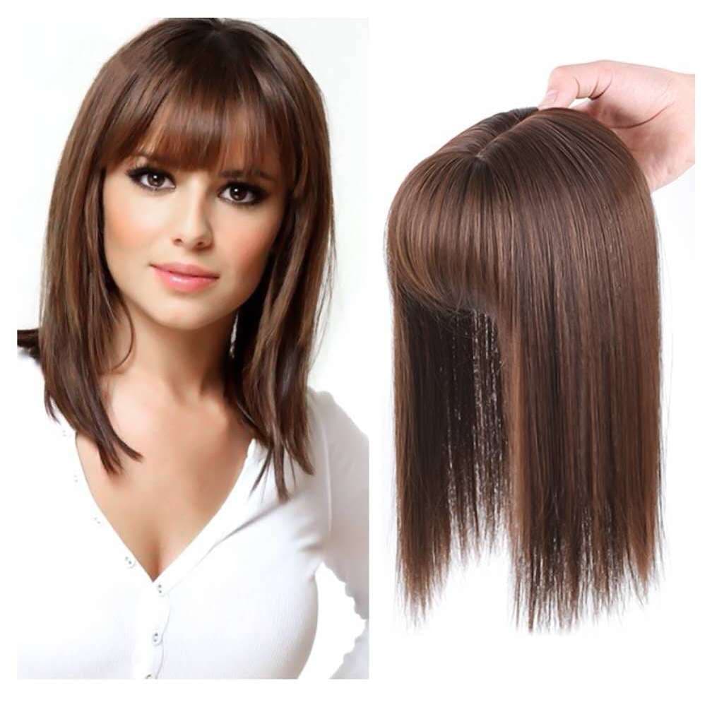 Topo Frontal Com Franja Com Tic Tac Cabelo Sintético 30cm 1105
