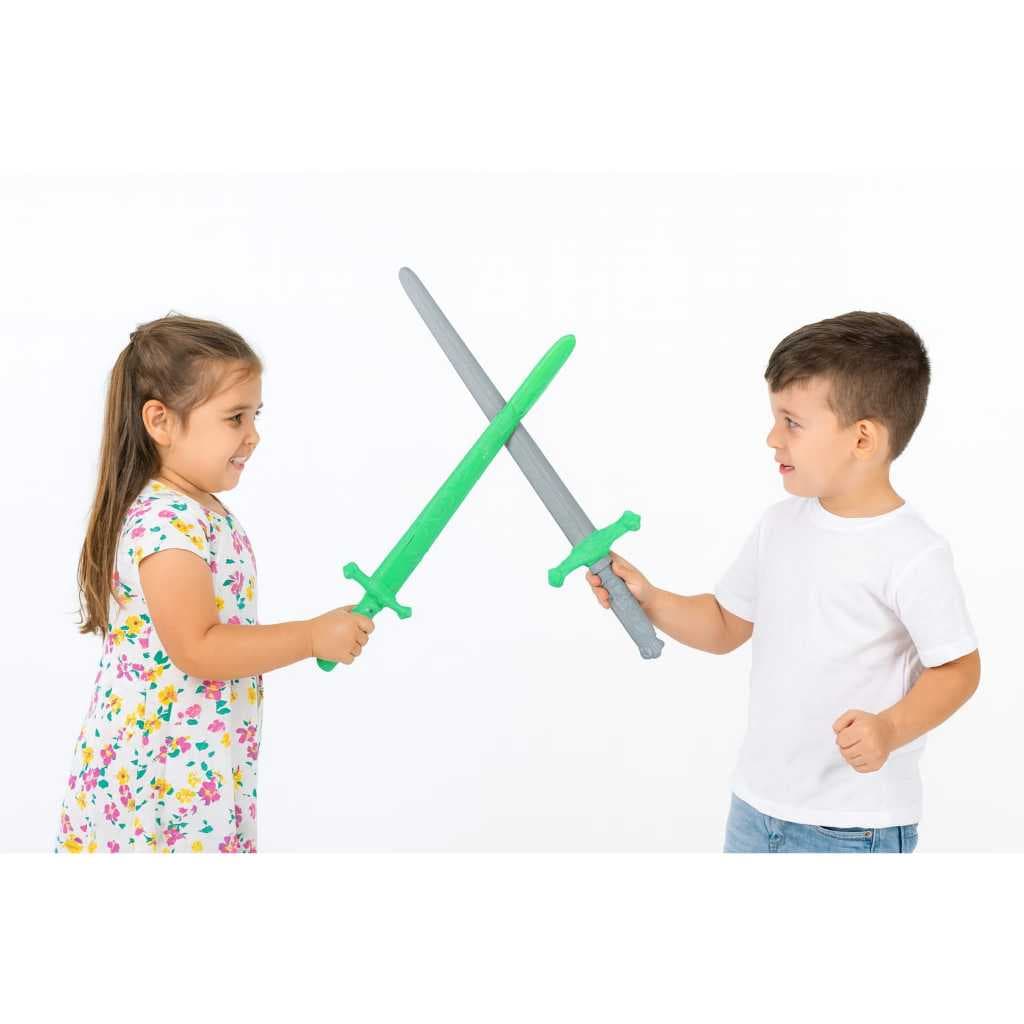 Espada Infantil Colorida + Bainha – Brinquedo Seguro - Espada Infantil com Bainha – Plástico Resistente e leve Aventura.