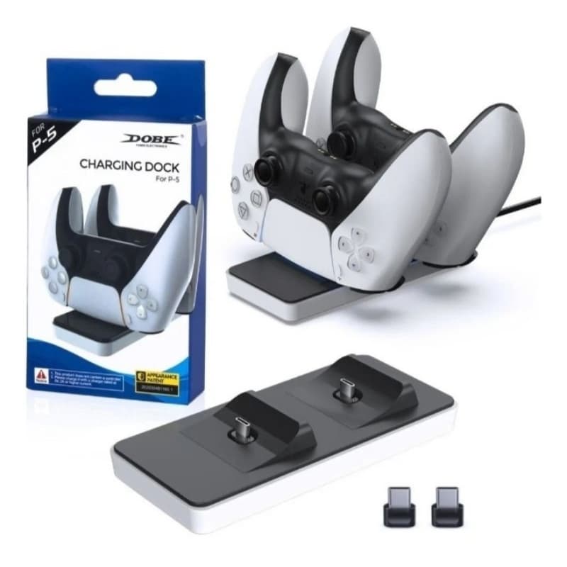 carregador duplo para controle de Playstation 5