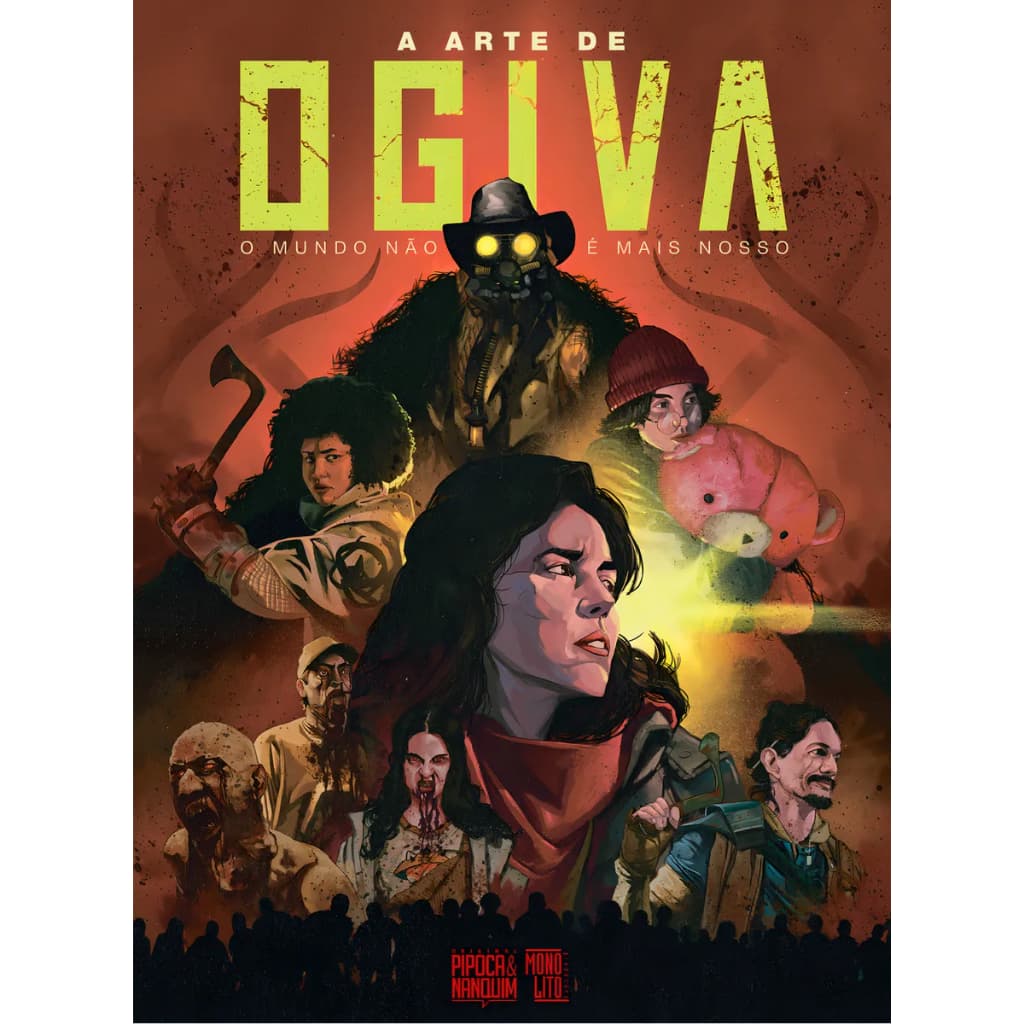 A Arte De Ogiva O Mundo Não É Mais Nosso (tiragem Limitada), De Bruno Zago. Editorial Pipoca E Nanquim, Capa Dura