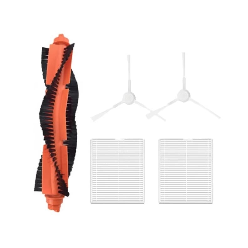 Kit Peça Escova Filtro Aspirador Robo Xiaomi S20, D106, E12, E10, B112 Vacuum Mijia Mop