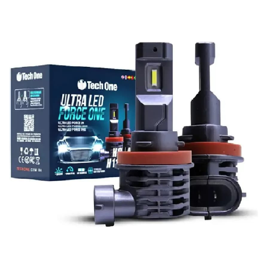 Kit Ultra Led 8200 Lúmens H1 H3 H4 H7 H8 H9 H11 4300k