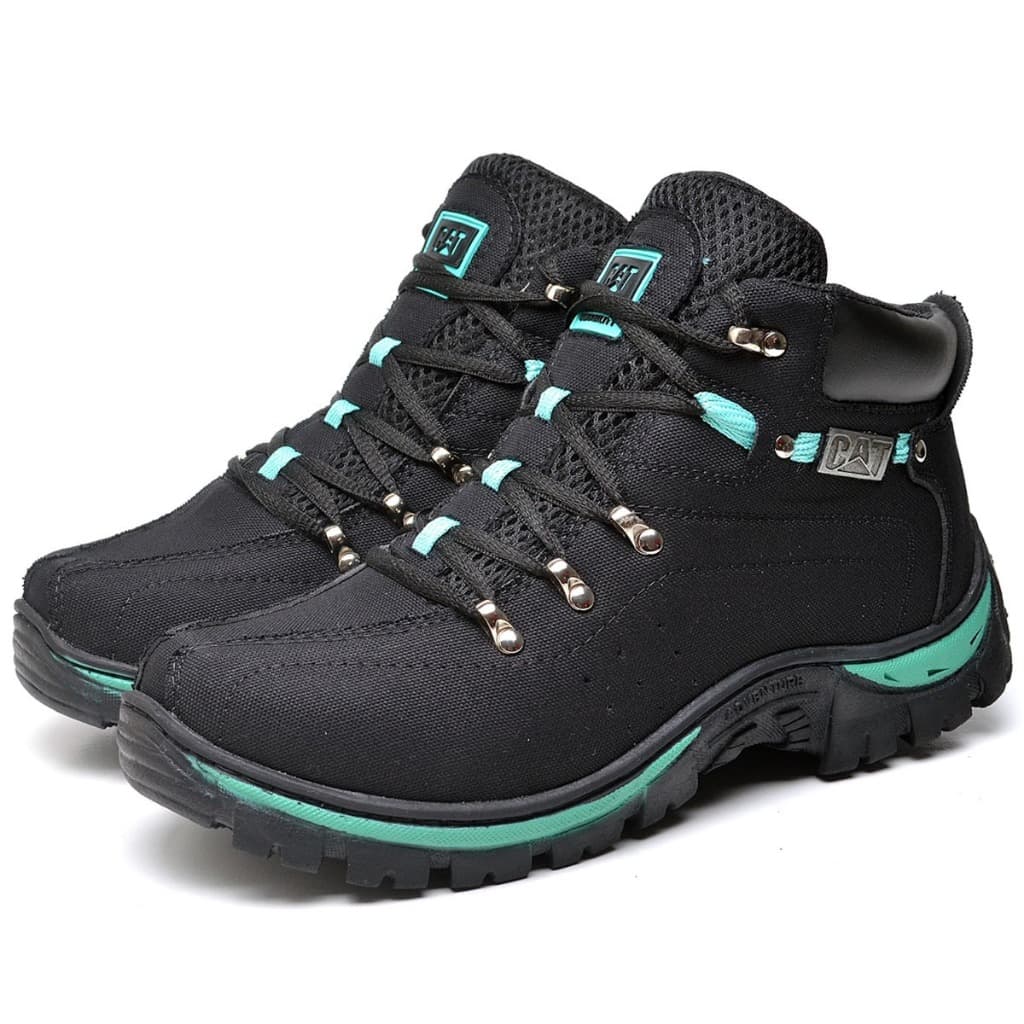 Coturno Masculino Adventure Caterpillar  Solado Costurado Reforçado
