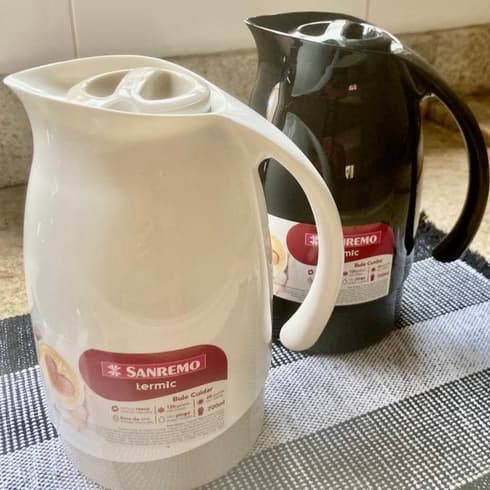 Bule Térmico Garrafa Térmica Cuidar 700ml Garrafa Para Café Chá Leite Sanremo