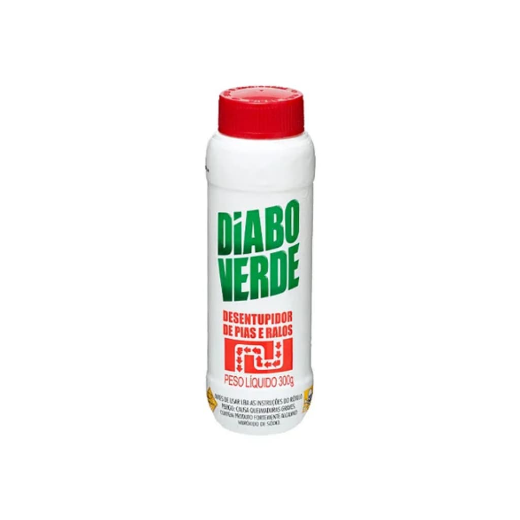 Diabo Verde – Desentupidor de Pias e Ralos | Ação Rápida e Poderosa!