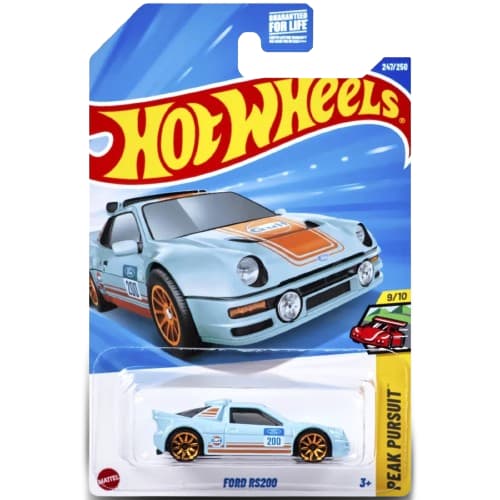 Carrinho HOT WHEELS FORD RS200 Hot Wheels - PEAK PURSUIT - HOTWHEELS