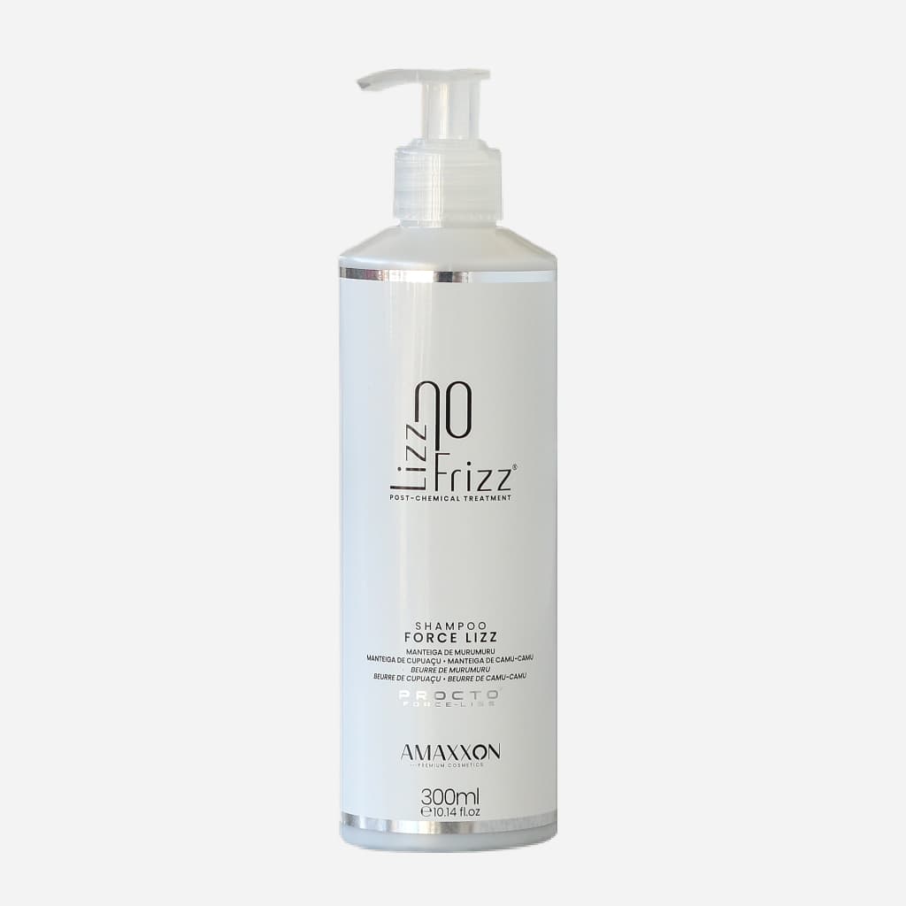 Shampoo Pós-Química LIZZ NO FRIZZ – Limpeza Suave + Hidratação + Força