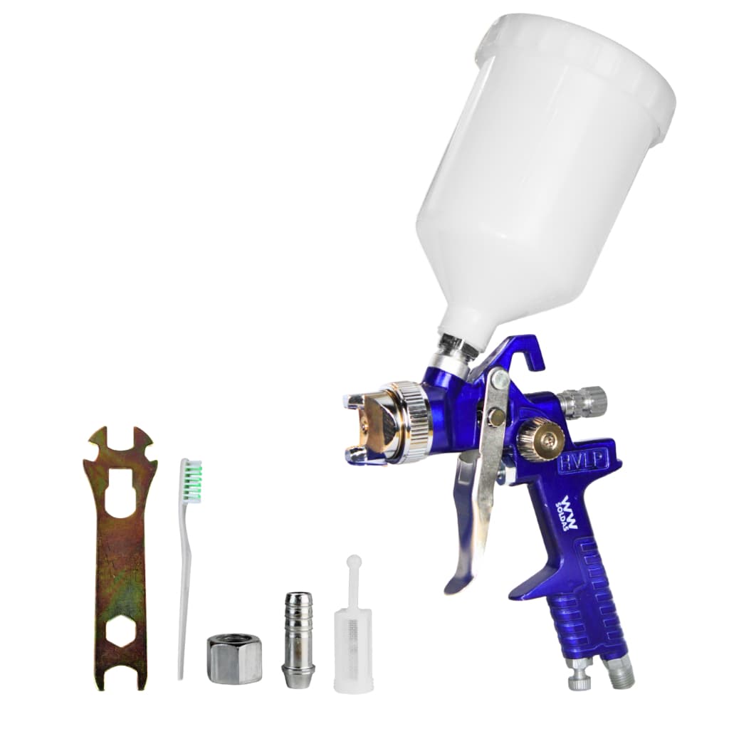 Pistola De Pintura Automotiva Profissional Bico 1.4 600 Ml Hvlp 827