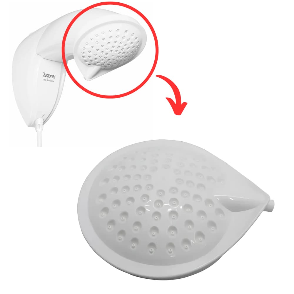 Espalhador Crivo PAra Chuveiro Ducha ND Hydra Original Com Vedação Interna